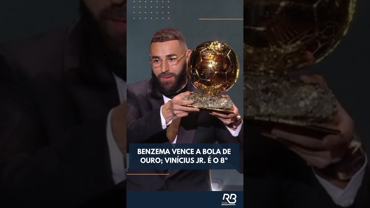 Karim Benzema, do Real Madrid, é eleito melhor jogador do mundo; confira  outros vencedores - Folha PE