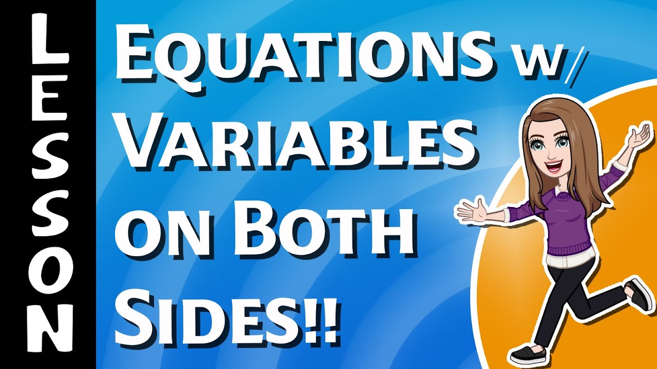 Equations with Variables on Both Sides | 8th Grade Math - YouTube