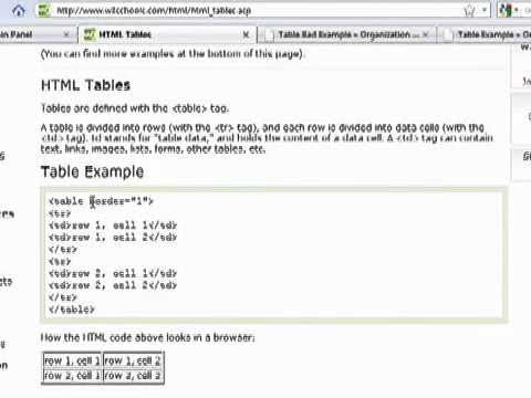 OurChurch.com Quick Tips - Inserting a Table