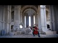 Sevak Avanesyan performs "Krunk" at the recently bombed Church in Shushi (Artsakh)