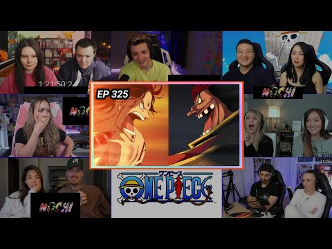 ONE PIECE | ACE VS BLACKBEARD!!! | EPISODE 325 | REACTION MASHUP | ワンピース