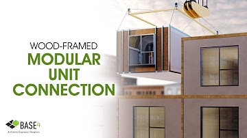 Wood framed Modular Unit Connection