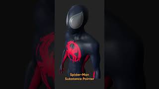 Spider-Man Textures inside of Substance Painter