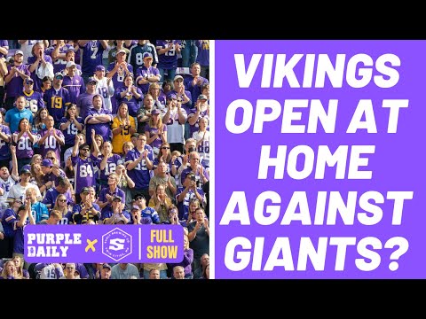 Minnesota Vikings mock schedule for 2022: New York Giants in Week 1?