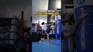 Teaching My Brother The Question Mark Kick