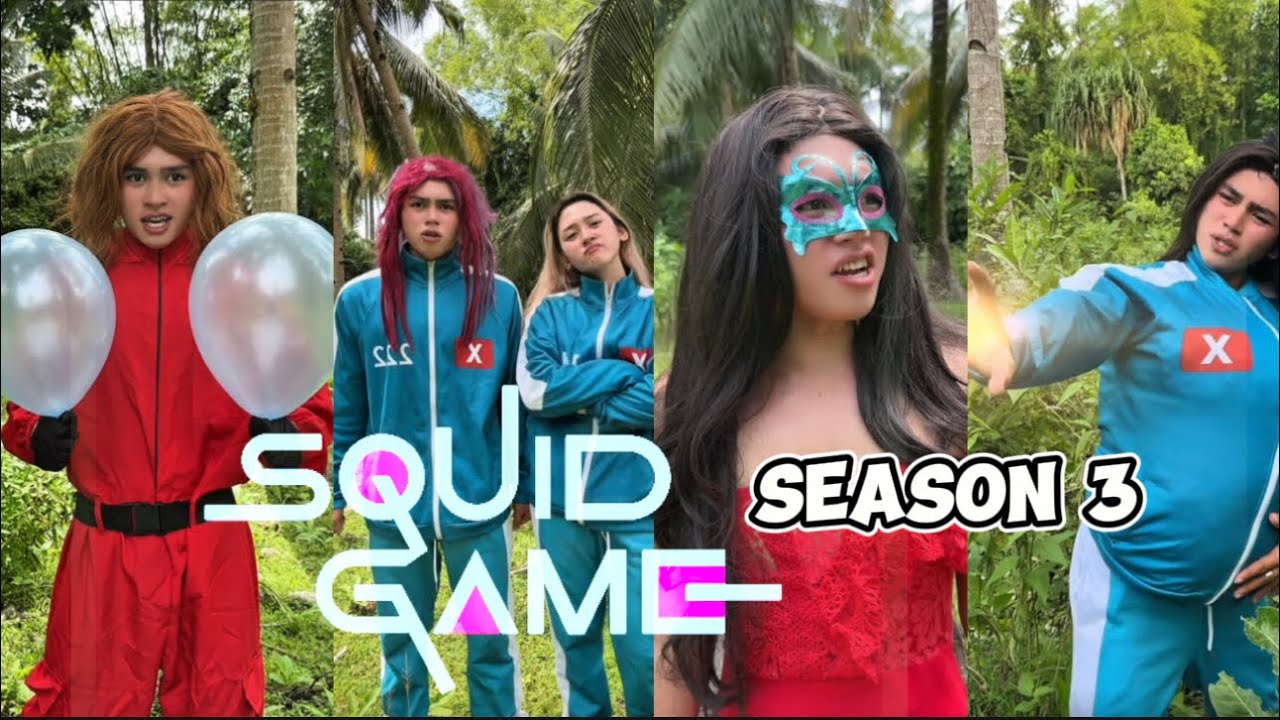 SQUID GAME SEASON 3 | PINASOK SILA SA LARO PARA SA PERA😱😂😂 | FUNNY GOODVIBES