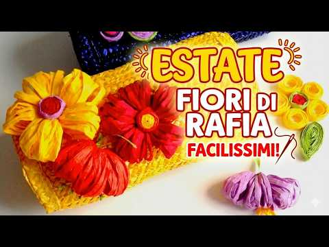 RAFFIA FLOWERS FOR SUMMER - Arte per Te thumbnail