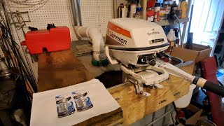 1978 6hp Johnson - Health Check Part 2 - Water Pump Impeller Replaced