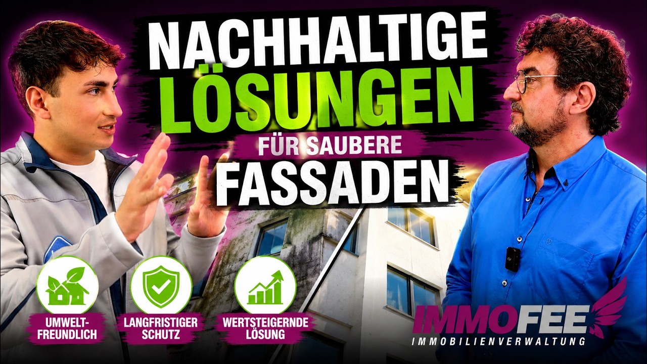 Nachhaltige Lösungen für saubere Fassaden: FeeGespräch mit LABE Fassadenreinigung