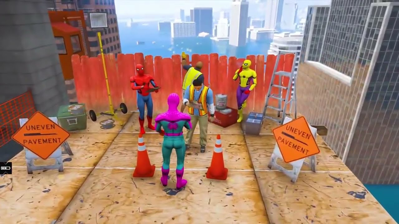 Spider-Man vs Venom | City Ki Sabse Badi Fight 🦸