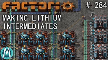 [Factorio 1.1 4K] Angel/Bobs Ep 284: Making Lithium Intermediates