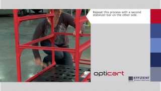 OptiCart Retail Cart Assembly | Product Demonstration | RCP Marketing