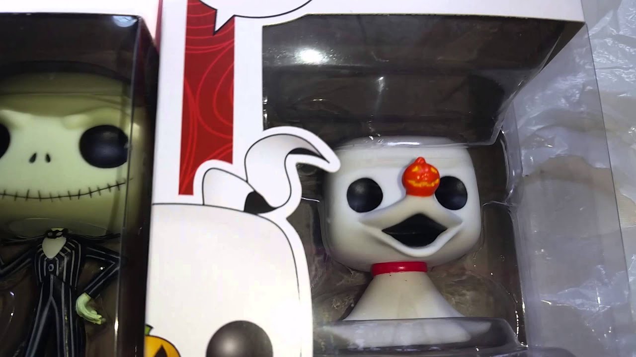 funko pop hunting jack skellington zero the nightmare before christmas zero pop
