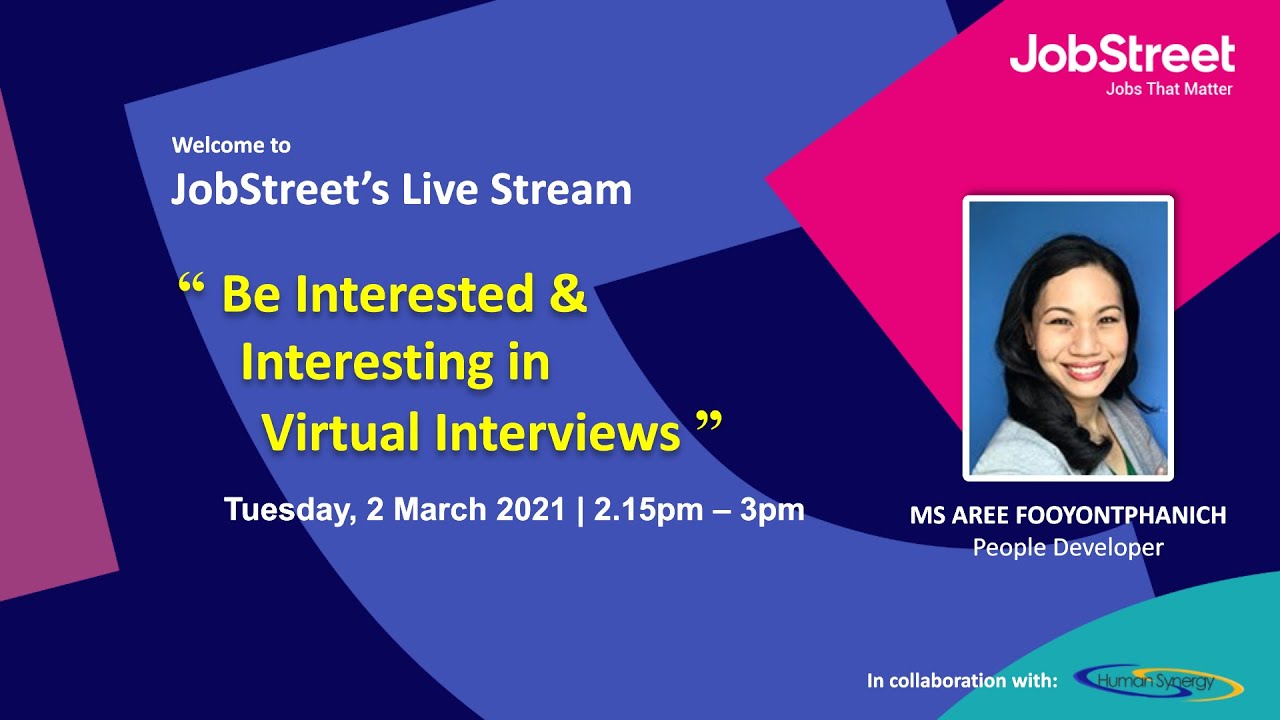 Pre Register Now For Jobstreet S Virtual Career Fair Pmet Edition Youtube
