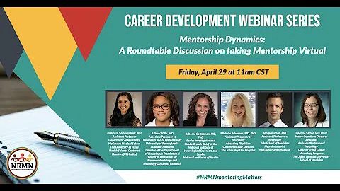 Mentorship Dynamics: A Roundtable Discussion on taking Mentorship Virtual
