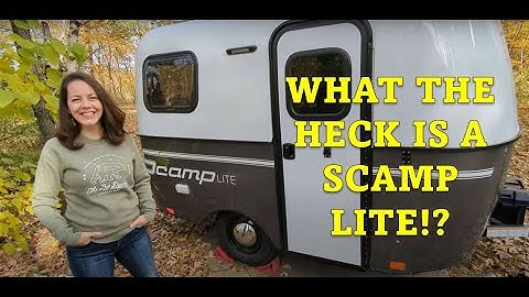 We answer your Scamp Lite Camper Trailer questions! Full review walk around with full details