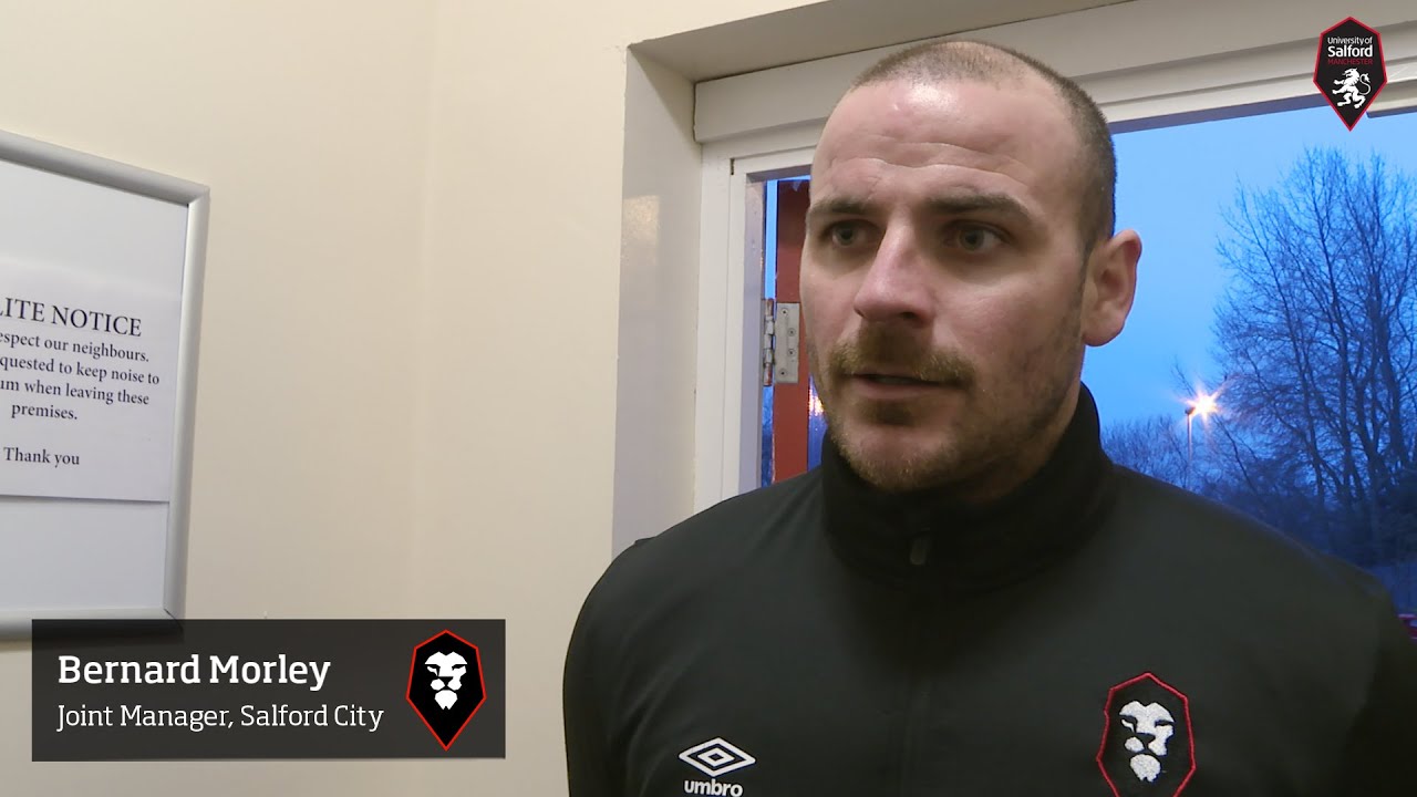 Ilkeston 2-1 Salford City - Bernard Morley post-match interview 20.02.16 non league scotland