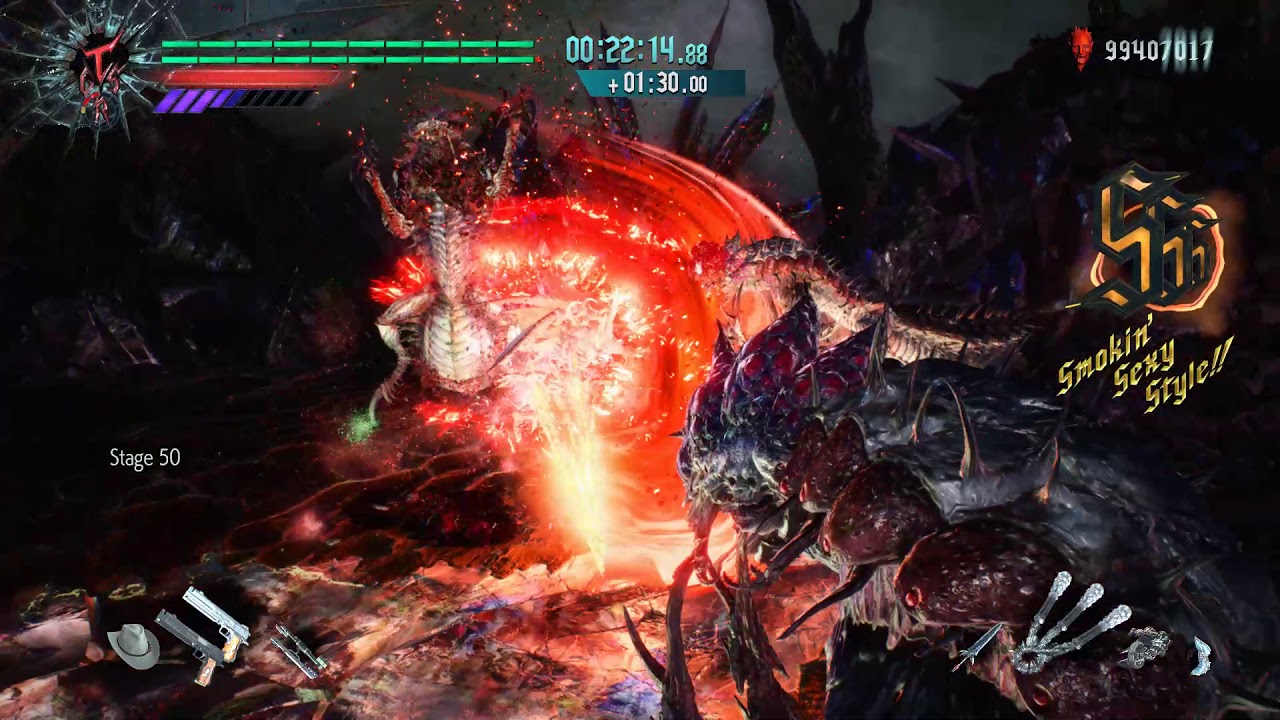 DMC 5 Bloody Palace Floor 50 practice YouTube