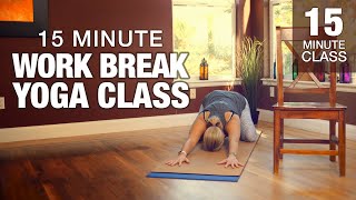 15 Minute Work Break Yoga Class - Five Parks Yoga