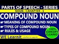 COMPOUND NOUN | compound nouns its kinds |