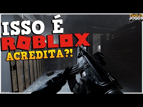 VOCÊ NÃO VAI ACREDITAR MAS ESSE GAME AQUI É ROBLOX!! FRONTLINES | JOGO GRATUITO | (PC, ANDROID)