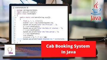 Cab Booking System In Java | Java Project
