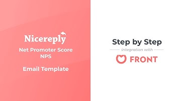 Inserting Nicereply NPS survey into Front signature