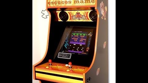 Intro video for my homemade arcade cabinet "escucos mame"