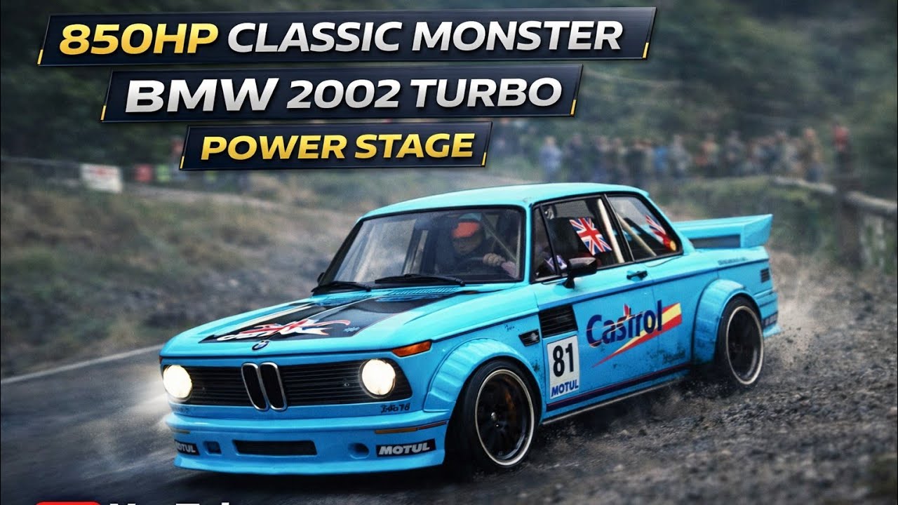 850HP Classic Monster | BMW 2002 Turbo – power Stage