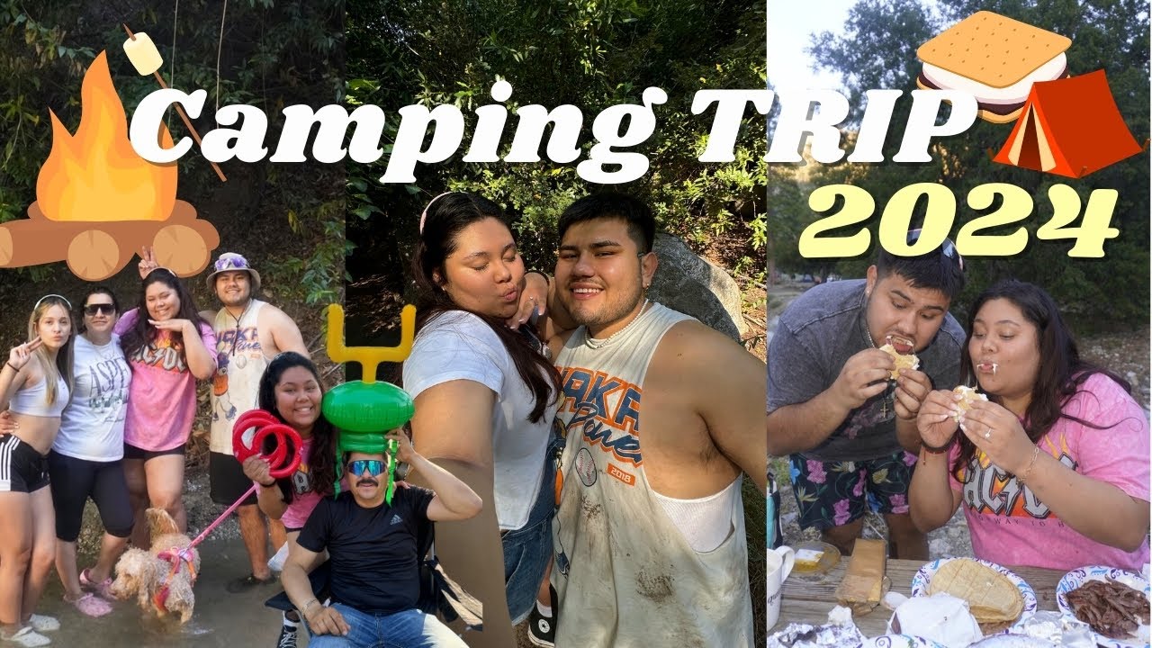 Our 2024 Camping Trip With The Cuevaz Family 🏕️ | COOKING, LAKE, & FAMILY TIME