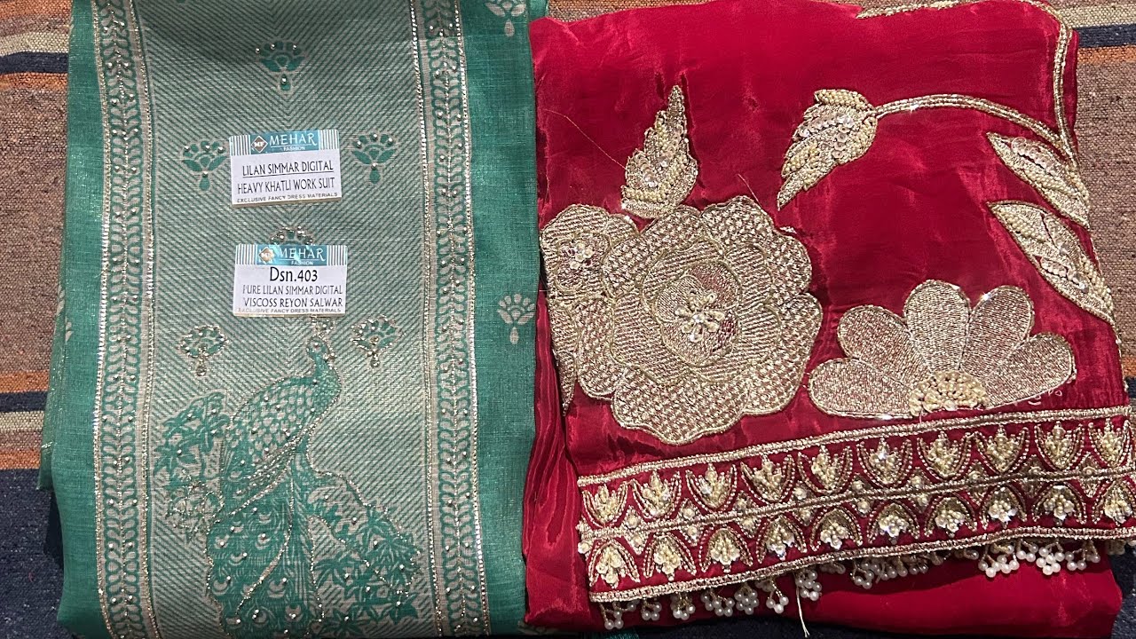 Girlish style के सूट बहुत सुन्दर लुक के अन्दर 🔥🔥order no:-7217650628