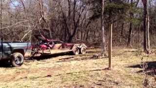 How To Load A Car On A Trailer Deramo Style