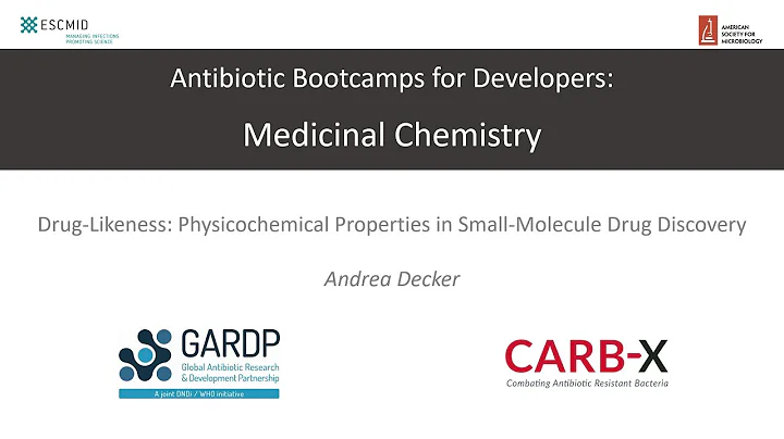Bootcamp Medicinal Chemistry: Physicochemical Prop...