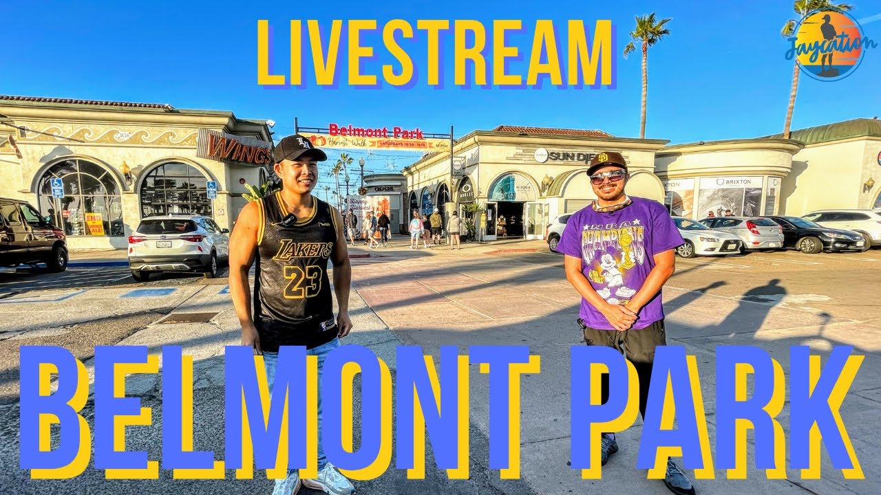 BELMONT PARK and MISSION BEACH LIVE! San Diego, California Livestream