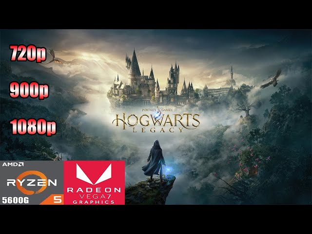 HOGWARTS LEGACY / RYZEN 5 5600G / VEGA 7 / TESTING IN 1080P LOW ! 