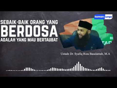 Kullu Bani Adam Khoththo Sebaik2 Orang Yang Berdosa Adalah Yang Mau Bertaubat
