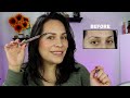 Nyx zero to brow waterproof tinted brow gel  brow game strong all day  honest review  demo