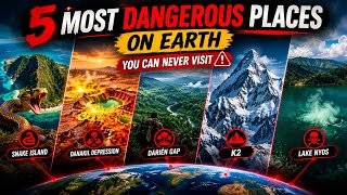 5 Most Dangerous Places on Earth You’re Not Allowed to Visit 🤯@TheGeolith