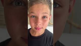 Can you win this staring contest?! #kidsfun #staringcontest