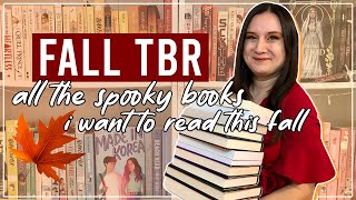 SPOOKY FALL TBR  All the Books I Want to Read This Fall!