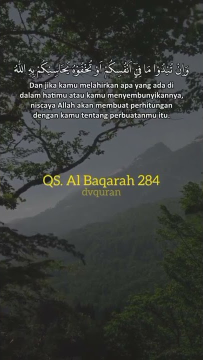 Al Baqarah 284 Al Quran Merdu #albaqarah #albaqarah284 #quran #alquran #quran_kareem