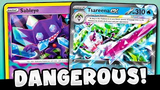 Tsareena ex & Sableye are a DANEGEROUS Combo (Can Take 6 Prizes in 1 Turn!)