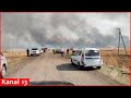 Strong blaze breaks out in Russia’s Kurgan region, civilians evacuated