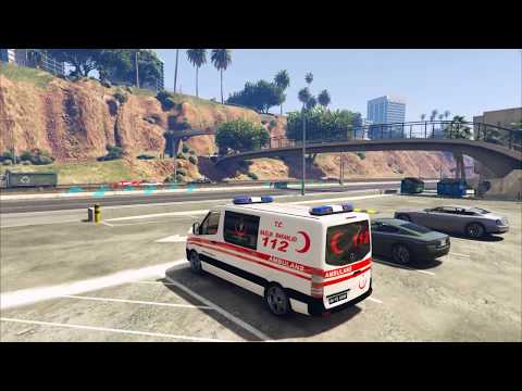 Ambulans Arabalar Şoförlüğü Maceraları Vol.1 - GTA 5