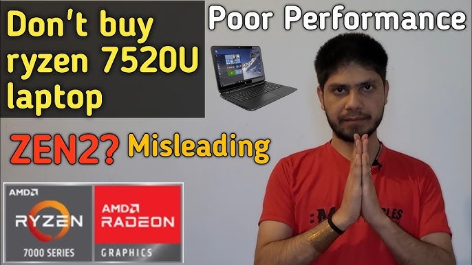 HP Laptop 15 2023 with Ryzen 5 7520U Unboxing & Review: A Big Performance  Failure! - YouTube