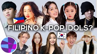KOREANS REACT TO FILIPINOS IN K-POP (Chanty, Kriesha Chu, DOK2 and More!) 🇵🇭🇰🇷 | EL's Planet