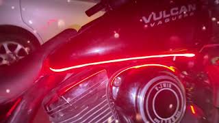 Неоновая подсветка на Kawasaki VN 1700 Vulcan Vaquero