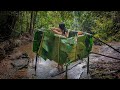 5 days camping, living in a bamboo house, bathing in spring water, cooking outdoors OFF GRID LIVING