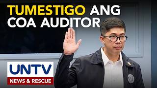 Dating COA state auditor, humarap sa paglilitis kay VP Duterte kaugnay ng confidential funds misuse