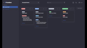 Advanced Kanban Project Management Platform with React.js